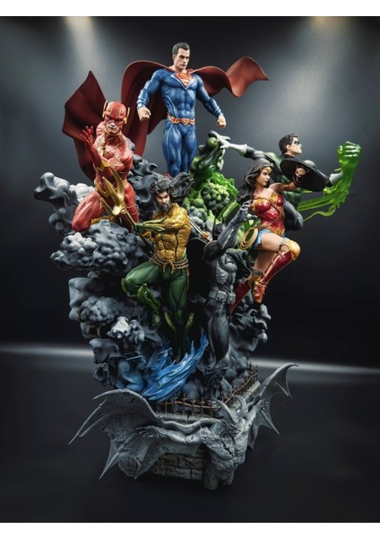 Dc Comics Justice League Stargate Boyalı Figür 40 cm (Mega Boy) fiyatları