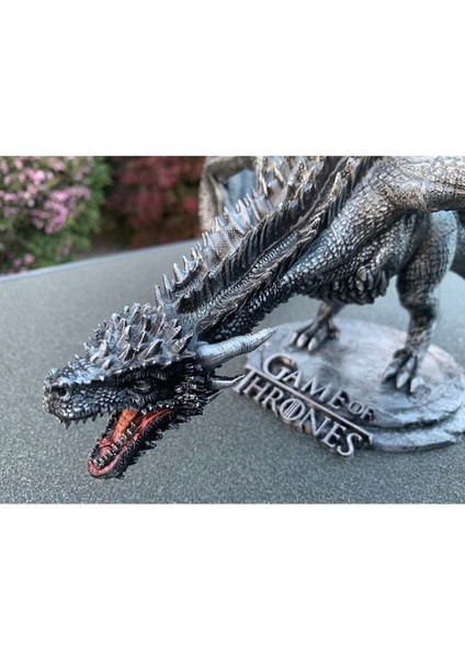 Drogon Ejderha Game Of Thrones Boyalı Figür 20 cm (Dev Boy)