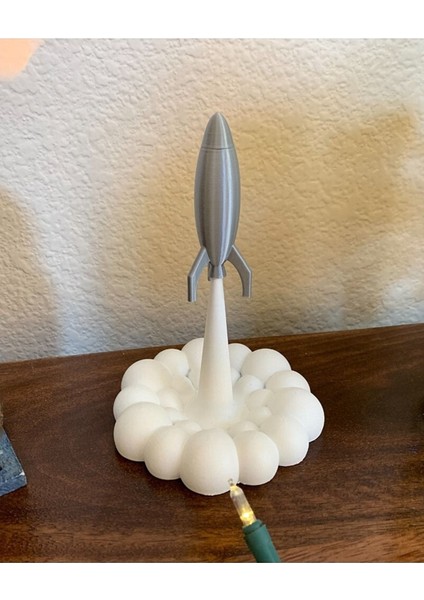 Uzay Roketi Figür V2 15 cm (Büyük Boy)
