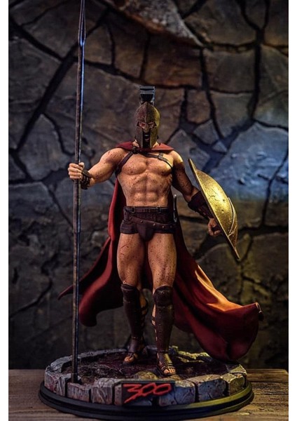 Kral Leonidas 300 Spartalı Boyalı Figür 20 cm (Büyük Boy) fiyatları