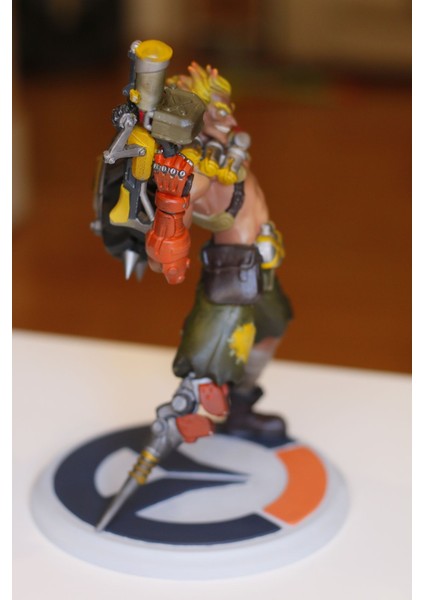 Overwatch Junkrat Figür Jamison Fawkes Figür Büyük Boy 25CM