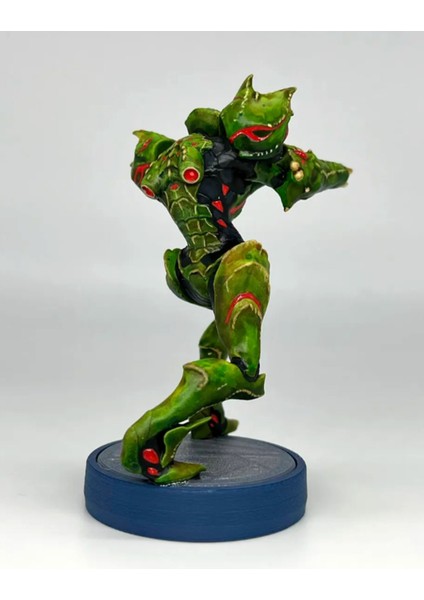 Metroid Samus Aran Figür Metroid Takım Elbiseli Figür Büyük Boy 25CM modelleri