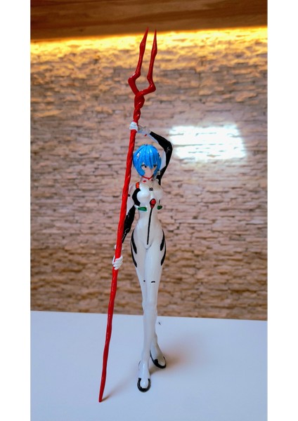 Evangelion Rei Ayanami Figür Neon Genesis Evangelion Figür Büyük Boy 25CM