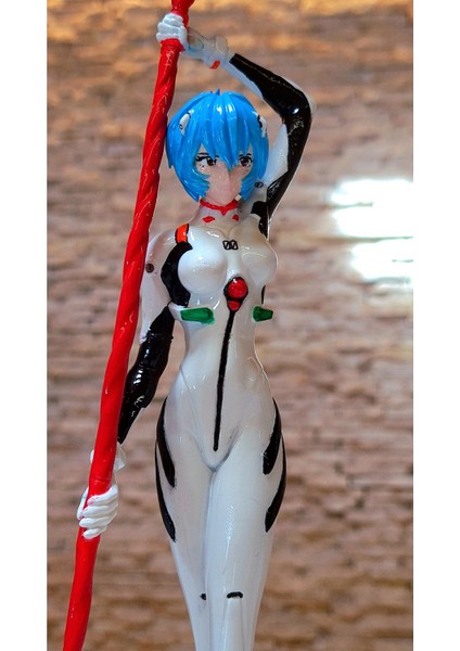 Evangelion Rei Ayanami Figür Neon Genesis Evangelion Figür Büyük Boy 25CM
