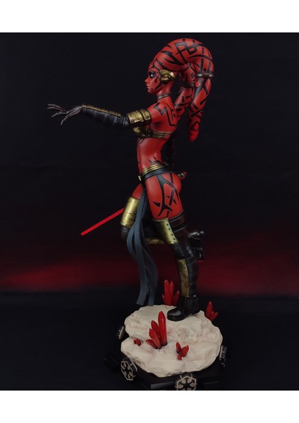Star Wars Darth Talon Figür Star Wars Darth Talon Dekoratif Obje Büyük Boy 25CM