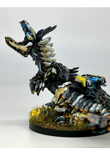 Horizon Forbidden West Clawstrider Boyalı Figür Horizon Zero Dawn Pençe Gezgini Figür Büyük Boy 20CM