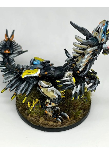 Horizon Forbidden West Clawstrider Boyalı Figür Horizon Zero Dawn Pençe Gezgini Figür Büyük Boy 20CM