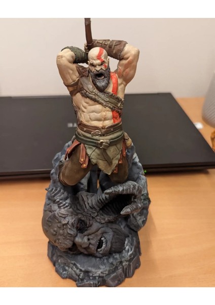 God Of War Kratos Figür God Of War Öfkeli Kratos Obje 25CM Büyük Boy