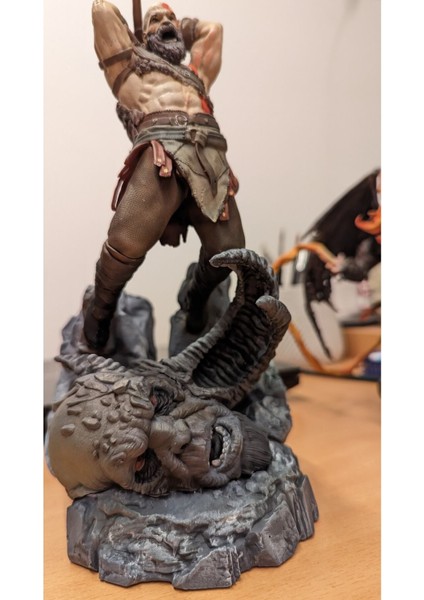 God Of War Kratos Figür God Of War Öfkeli Kratos Obje 25CM Büyük Boy indirimleri