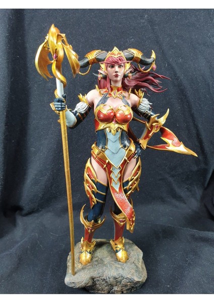 World Of Warcraft Alexstrasza Figür Wow Dragon Queen Obje 25CM Büyük Boy