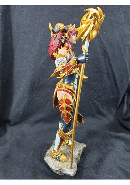 World Of Warcraft Alexstrasza Figür Wow Dragon Queen Obje 25CM Büyük Boy fiyatları