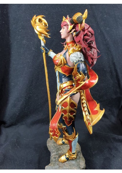 World Of Warcraft Alexstrasza Figür Wow Dragon Queen Obje 25CM Büyük Boy modelleri