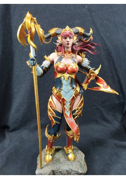 World Of Warcraft Alexstrasza Figür Wow Dragon Queen Obje 25CM Büyük Boy fırsatları