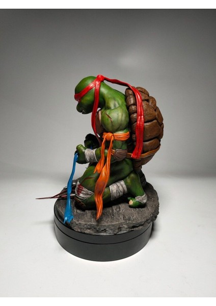 Ninja Kaplumbağalar Raphael Veda Figür Tmnt Raphael Figür 25CM Büyük Boy fiyatları