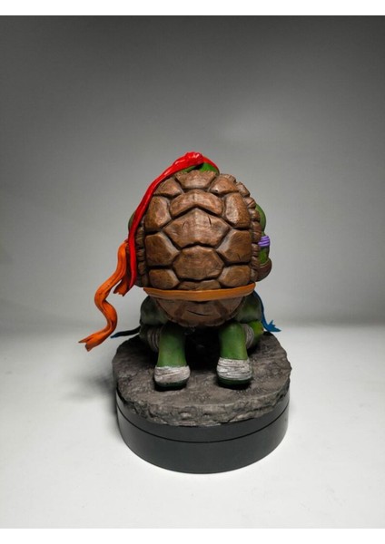 Ninja Kaplumbağalar Raphael Veda Figür Tmnt Raphael Figür 25CM Büyük Boy fırsatları