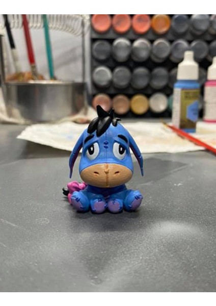 Winnie The Pooh Iyor Boyalı Figür Oyuncak Iyor 10CM