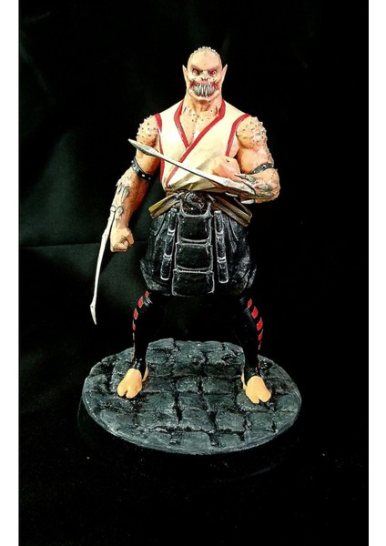 Mortal Kombat Baraka Figür Mortal Kombat Baraka Obje Büyük Boy 25CM