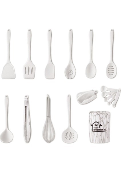 18 Piş Gereçleri Mutfak Spatulaları (Yurt Dışından)