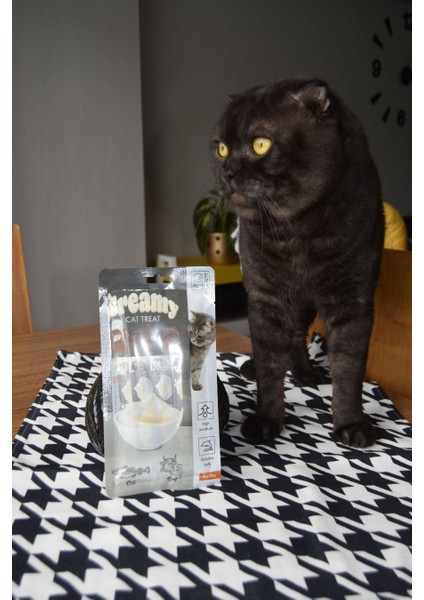Creamy Cat Treat Marina Balığı ve Sığır Etli 4X15GR modelleri
