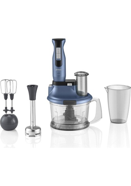 Multi Blender Seti Doğrama,çırpma,parçalama, Buz Kırma Güçlü 1500W Motor 4 Yıl Garanti - Luciole Beyaz Lambader Hediye!