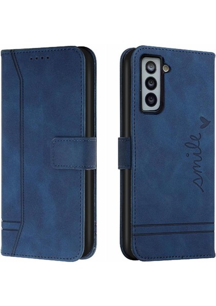 Samsung Galaxy S22 Flip Folio Cüzdan Için Telefon Kılıfı El Kayışı Kart Yuvaları (Yurt Dışından)