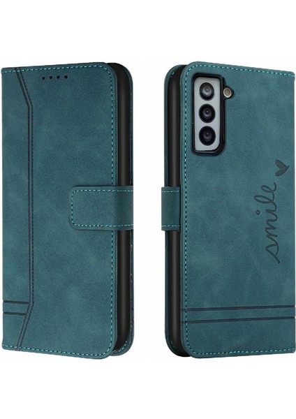 Samsung Galaxy S22 Flip Folio Cüzdan Için Telefon Kılıfı El Kayışı Kart Yuvaları (Yurt Dışından)