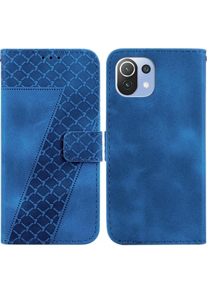 Telefon Kılıfı Için Xiaomi 11 Lite 5g Ne Cüzdan Kart Yuvası Fonksiyonu Flip Folio (Yurt Dışından)