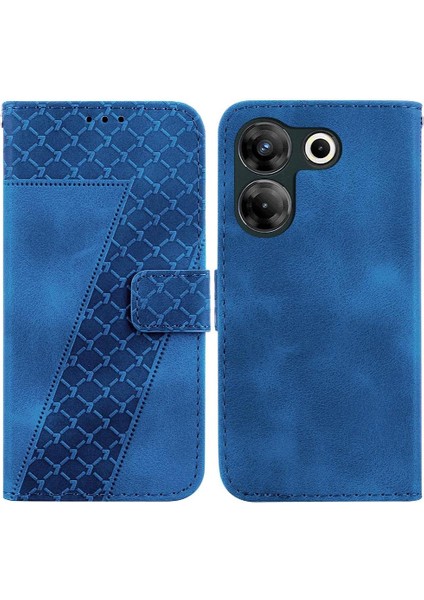 Tecno Camon 20 Pro 5g Için Telefon Kılıfı Kart Yuvası Fonksiyonu Flip Folio Kapak (Yurt Dışından)