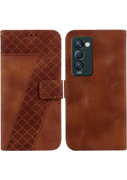 Tecno Camon 18 Premier Kart Yuvası Fonksiyonu Için Telefon Kılıfı Flip Folio Kapak (Yurt Dışından)