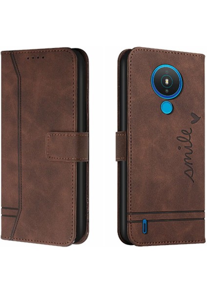 Nokia 1.4 Flip Folio Cüzdan Manyetik Kapatma Kart Yuvaları Pu Için Telefon Kılıfı (Yurt Dışından) indirimleri