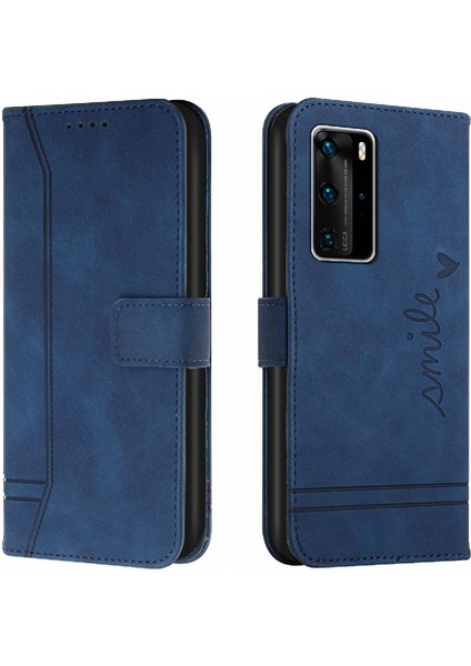 Huawei P40 Pro Manyetik Kapatma Kart Yuvaları Için Telefon Kılıfı Kapak Flip Folio (Yurt Dışından) indirimleri