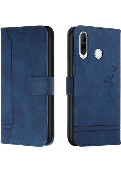 Huawei P30 Lite Kart Yuvaları Kapak Için Telefon Kılıfı El Kayışı Flip Folio Pu (Yurt Dışından) indirimleri