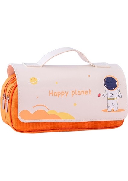Öğrenci Kalem Kutusu Uzay Desen Kırtasiye Kutusu (Yurt Dışından)
