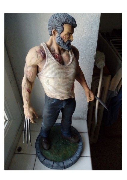 Wolverine Yaşlı Logan Boyalı Figür 25 cm Büyük Boy fiyatları