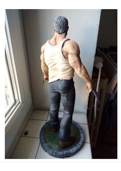 Wolverine Yaşlı Logan Boyalı Figür 25 cm Büyük Boy modelleri