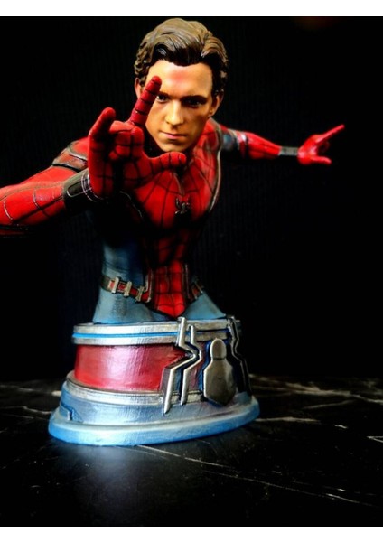 Tom Holland Figür Spiderman Obje Örümcek Adam Obje 20CM Büyük Boy