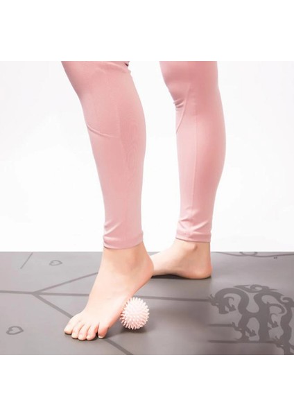 Turuncu Tarzı 6cm 4 Renk Fitness Pvc El Ayak Masaj Topu Pvc Tabanlar Kirpi-Duyusal Eğitim Topu Kavrama Taşınabilir Fizyoterapi Topu (Yurt Dışından)
