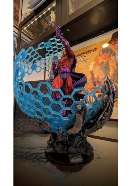 Marvel Comic X-Men Magneto Figür X-Men Magneto Dome 25CM Büyük Boy