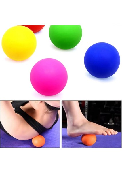 Mavi Stil Mini Taşınabilir Masaj Topu Fitness Kas Ayak Tam Vücut Egzersizi Yorgun Bırakma Yoga Masaj Topu Yorgun Bırakma (Yurt Dışından) modelleri