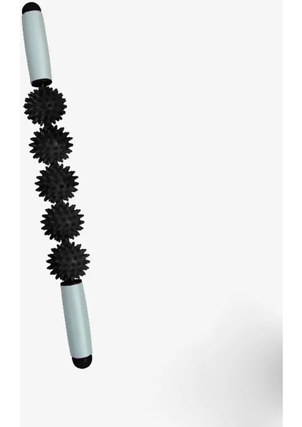 Siyah-5 Top Stili Vücut Kas Gevşeme Masajı Yoga Spor Silindir Sopa Fitneoint Dikenli Top Ön Pano Çubuk Spor Salonu Egzersizi Pilates Bar (Yurt Dışından)