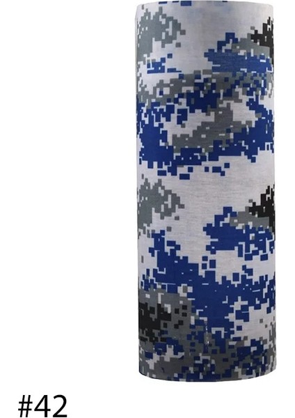 No.42 Tarzı Eşarp Bandana Kafatası Dikişsiz Balaclava Erkek Kadın Yüz Maskesi Taktik Spor Kapak Balıkçılık Yürüyüş Bisiklet Avcılık Için Yüz Kalkanı (Yurt Dışından)