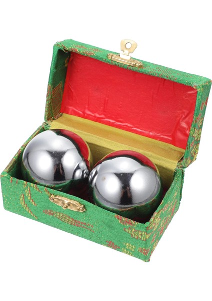 Gümüş Boş Stil 1 Takım Metal Hentbol Eğitim Topları El Egzersiz Topları El Yuvarlanan Toplar (Yurt Dışından) fiyatları