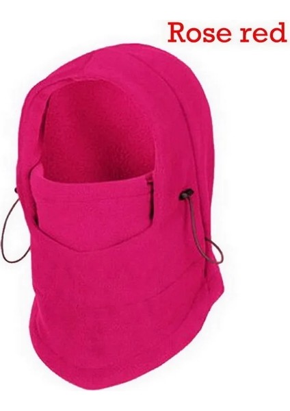 C Stili Warm Fleece Balaclava For Men Hot Neck Warmer Hiking Scarf Hooded Cap Winter Windproof Buff Women Thermal Hats Beanies Bandana (Yurt Dışından)