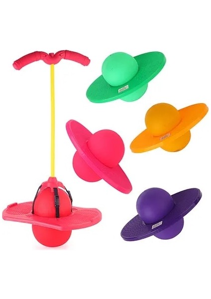 Kırmızı Stil Enerjik Egzersiz Zıplama Sıçrama Yoga Fitness Topu Rock Hopper Pogo Yüksek Sıçrama Uzay Dengesi Sıçrama Tahtası Top Zıplama Oyuncak Topları (Yurt Dışından) fiyatları