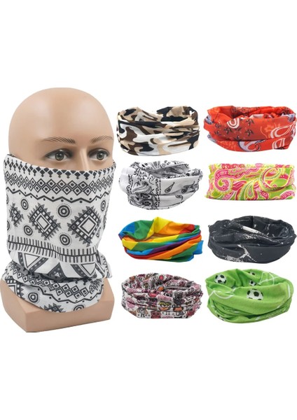 BC936 Stili Yürüyüş Atkılar Uniseksüel Polyester Nefes Alabilir Yaka Rüzgar Geçirmez Anti Uv Boyun Örtüsü Yüz Maskesi Balıkçılık Avcılık Bisiklet Bandana (Yurt Dışından) modelleri