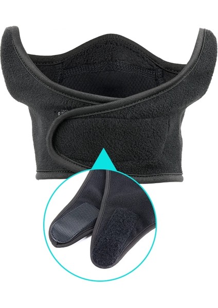 Gri Tarzı Termal Polar Kulak Koruyucu Boyun Isıtıcı Koşu Eşarp Bisiklet Maskesi Yüz Bandana Kayak Yürüyüş Spor Maskeleri Snowboard Erkek Kadın Kış (Yurt Dışından)