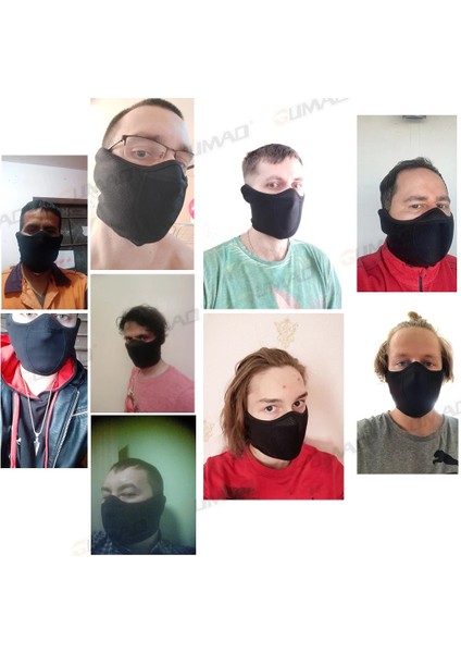 Gri Tarzı Termal Polar Kulak Koruyucu Boyun Isıtıcı Koşu Eşarp Bisiklet Maskesi Yüz Bandana Kayak Yürüyüş Spor Maskeleri Snowboard Erkek Kadın Kış (Yurt Dışından)