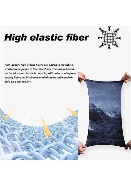 Bir Stil Bandana Erkek Kadın Binme Güneş Koruyucu Uv Koruması 3D Baskılı Toz Geçirmez Boyun Koruma Eşarp Baskılı Yün Bandana Erkek #30 (Yurt Dışından) fırsatları