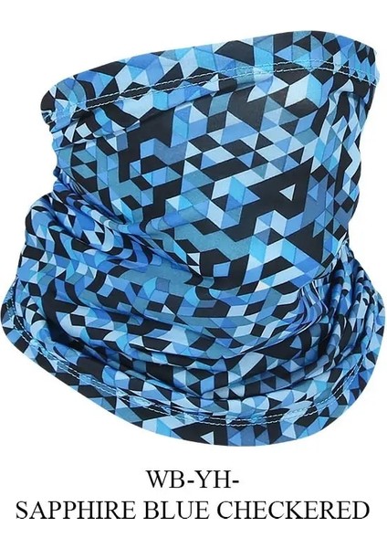 No.19 Tarzı Outdoor Cycling Hiking Camping Hunting Running Neck Tube Scarf Bandana Bike Motorcycle Face Mask Bandana Magic Scarf Women Men (Yurt Dışından)