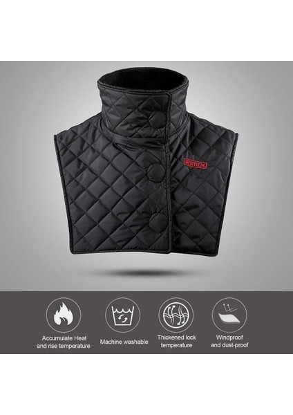 Siyah Stil Kış Su Geçirmez Sıcak Eşarp Bisiklet Balaclava Rüzgar Geçirmez Boyun Isıtıcı Sürme Koruması Servikal Lokomotif Motosiklet Yaka (Yurt Dışından) fiyatları